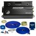 Stinger SS600XS 8GA Copper 600W Complete Amplifier Wiring Kit with Kicker 47KEYLOC Smart 2-Channel Line Output Converter