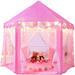 Kids Teepee Tent with Lights Washable Foldable Teepee Tent for Kids Indoor Tent Outdoor Play Tent for Girls & Boys