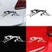 MyBeauty Double Horse Car-Styling Vehicle Body Window Reflective Decals Sticker Decor