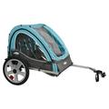 InStep Take 2 Double Trailer Bicycle-Color:Light Blue/Gray Style:Child Trailer