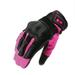 Joe Rocket Turbulent Womens Gloves (Medium Black/Pink)
