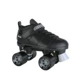 Chicago Mensâ€™ Bullet Speed Skates Black Classic Quad Roller Skate Size 12