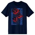 Dungeons & Dragons D20 Dice Critical Success Men s Navy T-shirt-3X-Large