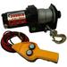 ROAD GENIE Power Winch | 2000 lb. (907.2 kg) Capacity | 12v Battery-Powered | Steel Wire Rope | 13 (33 cm) x 7.2 (18.3 cm) x 5.6 (14.2 cm) | Push Button Remote | Professional & DIY Use