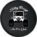 Black Tire Covers - Tire Accessories for Campers SUVs Trailers Trucks RVs and More | Silly Boys Cute Black 31 Inch