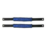 ametoys 2Pcs Car Roll Bar Paracord Grab Handles Grip Handles Replacement for Bronco Jeep Wrangler