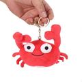 Plush Baby Doll Crab Plush Toy Pendant Doll Cartoon Crab Cute Soft Toy 4.7 inch Cotton Plush toy