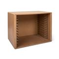 Melissa & Doug Wooden Puzzle Storage Case (Holds 12 Puzzles)