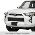 2014-2022 Toyota 4Runner Not For Limited Edition Stainless Steel Black Powder Coated Finish Horizontal Billet Black Stainless Steel Billet Grille