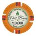claysmith gaming $10 000 clay composite 13.5 gram bluff canyon poker chips - sleeve of 25