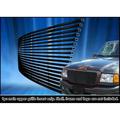 2004-2005 Ford Ranger All Model Stainless Steel Black Powder Coated Finish 8X6 Horizontal Billet Black Stainless Steel Billet Grille