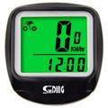 Promotion Clearance 1PC Waterproof Cycling Stopwatch Bike Computer With LCD Digital Display Bicycle Odometer Speedometer Riding Bike Accessories