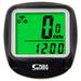 Promotion Clearance 1PC Waterproof Cycling Stopwatch Bike Computer With LCD Digital Display Bicycle Odometer Speedometer Riding Bike Accessories