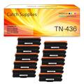 Catch Supplies 10-Pack Compatible Toner for Brother TN-436 HL-L8360CDW/L8360CDWT/L9310CDW MFC-L8900CDW/L9570CDW 4 * Black 2 * Cyan 2 * Magenta 2 * Yellow