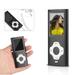 MP3 Player 64GB Digital Music Player MP3 Music Player with Radio 1.8 Screen Portable Digital Music Player with Lossless Sound Earphone & USB Cable Support up to 64GB White-in-Black