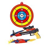 AZ Import PS0968 Archery Crossbow Bow & Arrow Toy Set with Target Toy Crossbow for Indoor & Outdoor Garden Fun Game