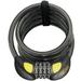 On Guard 306324 6 ft. x 12 mm Doberman Resettable Combination Cable Lock Black