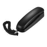 Meterk Mini Desktop Corded Landline Phone Fixed Telephone Wall Mountable Supports Mute/ Pause/ Hold/ Reset/ Flash/ Redial Functions for Home Hotel Office Bank Call Center