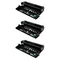 PrinterDash Compatible Replacement for Brother DCP-L5500/6000/HL-L6200/6300/MFC-L5700/6800/6900 Black Drum Unit (3/PK-30000 Page Yield) (DR-820_3PK)