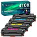 410X Toner Cartridge Compatible for HP 410X CF410X 410A CF410A Color Laserjet Pro MFP M477fnw M477fdw M477fdn M452dn M452nw M452dw M477 M452 M377 Printer Ink (Black Cyan Yellow Magenta 4-Pack )