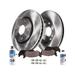 Front Brake Pad and Rotor Kit - Compatible with 2011 - 2017 Buick Regal 2012 2013 2014 2015 2016