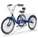 MOPHOTO Adult Tricycles 3 Wheel 7 Speed Trikes 24 Tire Cruiser Bike with Big Basket for Shopping Picnics Exercise Men Women