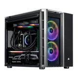 Velztorm Vitrux MT Custom Built Gaming Desktop PC (Intel i9-12900K (Alder Lake) 16-Core Radeon RX 6800 XT 64GB DDR5 4800MHz RAM 2TB PCIe SSD + 2TB HDD (3.5) Wifi USB 3.2 HDMI Win 10 Pro)