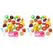 Play Pretend Cutting Food Toys Kitchen Toy Child Food Playset Wooden Fruit Early Development Toys