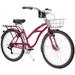 Huffy Airway 26-inch Aluminum 6-Speed Cruiser Bike for Women Pink