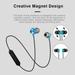 EQWLJWE Bluetooth 4.2 Stereo Earphone Headset Wireless Magnetic In-Ear Earbuds Headphone Bluetooth Headset Holiday Clearance