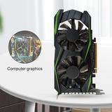 BetterZ GTX1050TI Graphic Card Independent Quick Heat Dissipation Multi-interface 4GB Air Flowing PC Video Cards for Office