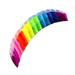 WOCLEILIY New 1.4M Rainbow Dual Line Stunt Flying Kite Games Kids Outdoor Toys Surfing