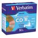 Verbatim CD-R Archival Grade Disc- 700MB- 52x- w/Jewel Case- Gold- 5/Pack