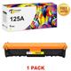 Toner Bank 125A Toner Compatible for HP Laserjet 125A Toner Cartridge Replacement for HP 125A CB542A High Yield Toner Cartridge (Yellow 1-Pack)