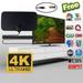 TV Antenna -Amplified HD Indoor Digital TV Antenna Long 200+ Miles Range Antenna Support 4K 1080p Fire Stick and All Television Indoor Smart HDTV Antenna for Local Channel VHF UHF-12ft Coax Cable