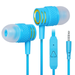 UrbanX R2 Wired in-Ear Headphones with Mic For Sharp Aquos V with Tangle-Free Cord Noise Isolating Earphones Deep Bass In Ear Bud Silicone Tips