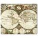 Old Classic World Map Mouse pads Gaming Mouse Pad 9.84x7.87 inches