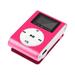 Wmkox8yii Portable MP3 Player 1PC Mini USB LCD Screen MP3 Micro SD TF Card Support Sports Music Player