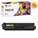 Toner Bank 1-Pack Compatible Toner Replacement for Brother TN-315Y TN315Y HL-4150CDN 4570CDW 4570CDWT Laser Printer Ink (Yellow)