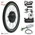 Voilamart 48V 1000W E Bike Conversion Kit Ebike Conversion Kit Mens Bike Electric Bike Kit Ebike Kits Electric Hub Motor 24 inch Front Wheel Hub Motor E Bike Kit Electric Motor Kits for Bikes