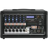 Peavey PVi 6500 400 Watt 6 Channel Powered Audio Mixer Interface PA Amplifier