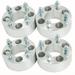 Max Motosports 4pcs 2 4x4 Wheel Spacers Adapters for EZ GO Club Car Golf Cart 1/2 x20 Studs