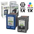 Remanufactured Hewlett Packard HP C6656AN (HP 56) and C6657AN (HP 57) Set of 2 Ink Cartridges: Includes 1 Black and 1 Color Cartridge