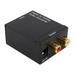 Grofry Optical Coaxial SPDIF Digital to Analog RCA Stereo Audio Converter for Speaker Converter Only Digital to Analog Audio Converter