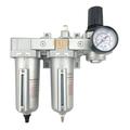 1/2 NPT HEAVY DUTY Industrial Grade 3 Stages Filter Coalescing Regulator System (AUTO DRAIN)