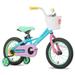 JOYSTAR 16 Inch Macaron Girls Bike for 2-7 Year Old Kids Rainbow