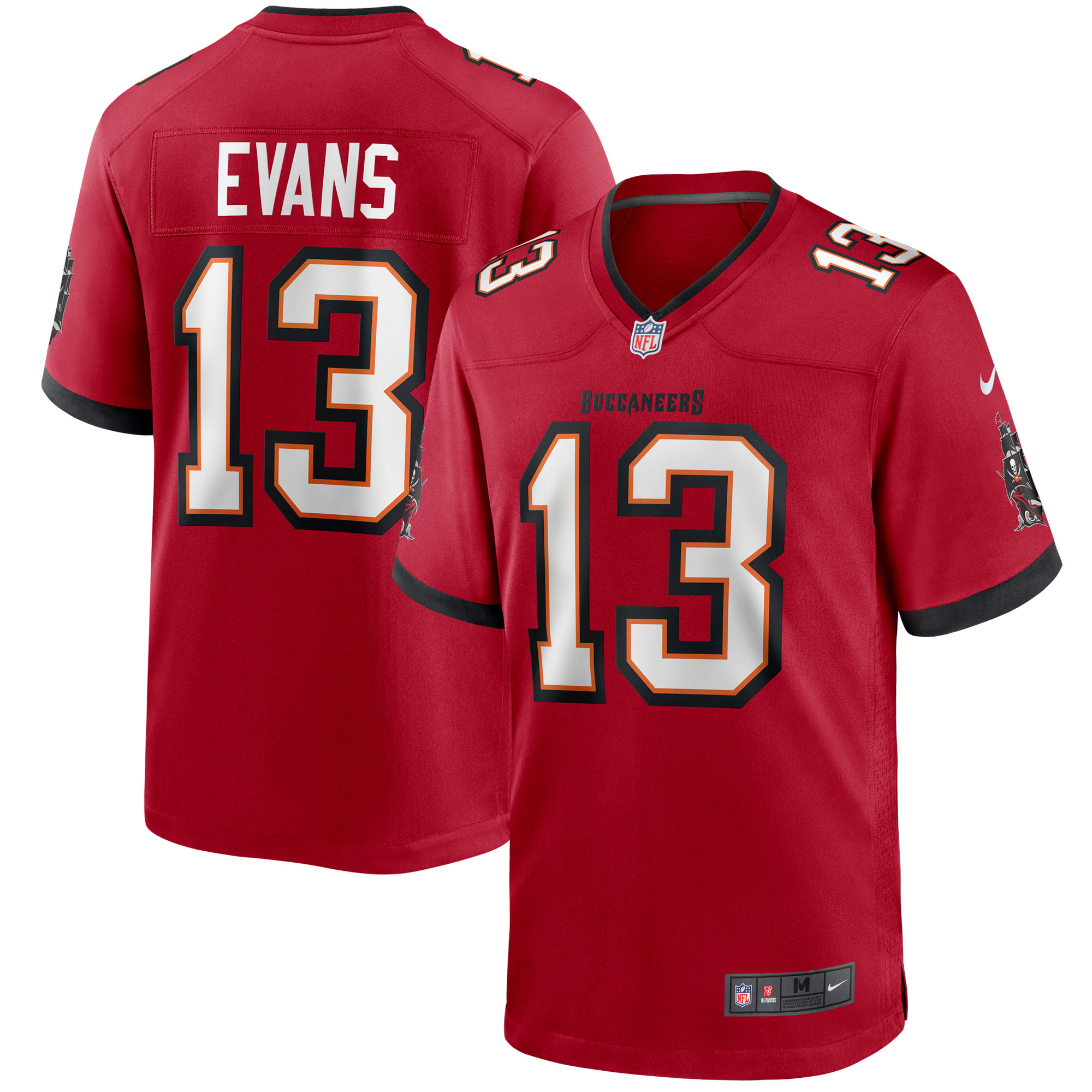 Tampa Bay Buccaneers Nike Game Heimtrikot - Rot - Mike Evans - Jugendliche Image