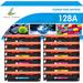 True Image 12-Pack Compatible Toner Cartridge for HP CE320A 128A Work with HP LaserJet Pro CP1525NW CP1525N CM1415FN CM1415FNW MFP Printer (3*Black 3*Cyan 3*Magenta 3*Yellow)