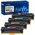 Cartridge 045 045H | Compatible CRG 045 045H Toner Cartridge Replacement for Canon 045 045H MF634Cdw Toner for Canon Color ImageCLASS MF634Cdw MF632Cdw LBP612Cdw MF632 LBP612 Ink Printer * 4 PACK