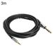 Grofry 3 5mm Male to 6 35mm Male Jack Connector Audio Cable for Amplifier Loudspeaker Audio Cable